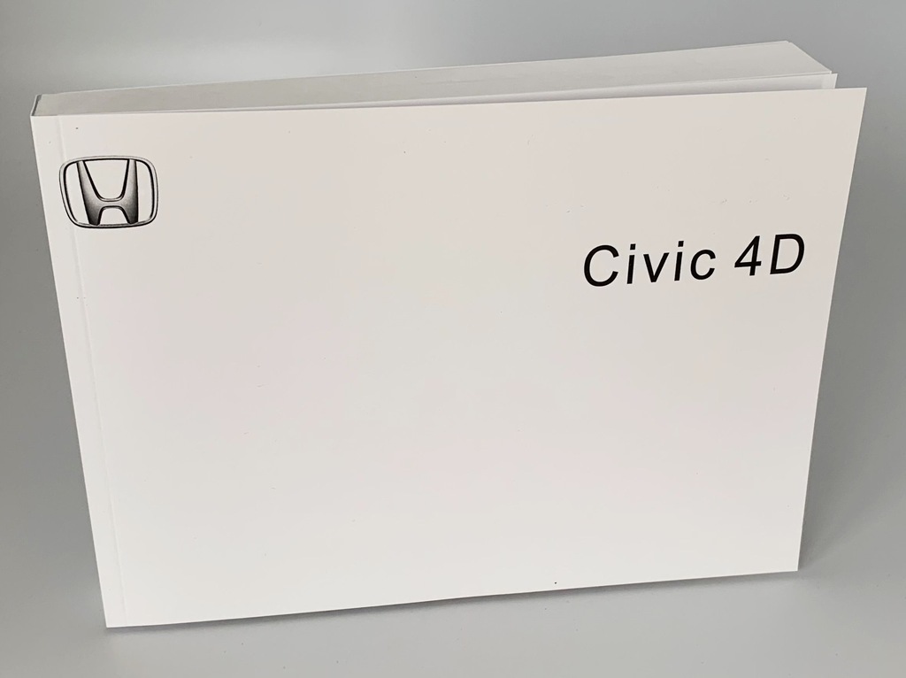 Honda Civic Viii 2005-2011 4D Instrukcja Obsługi - 7837576502 - Oficjalne Archiwum Allegro