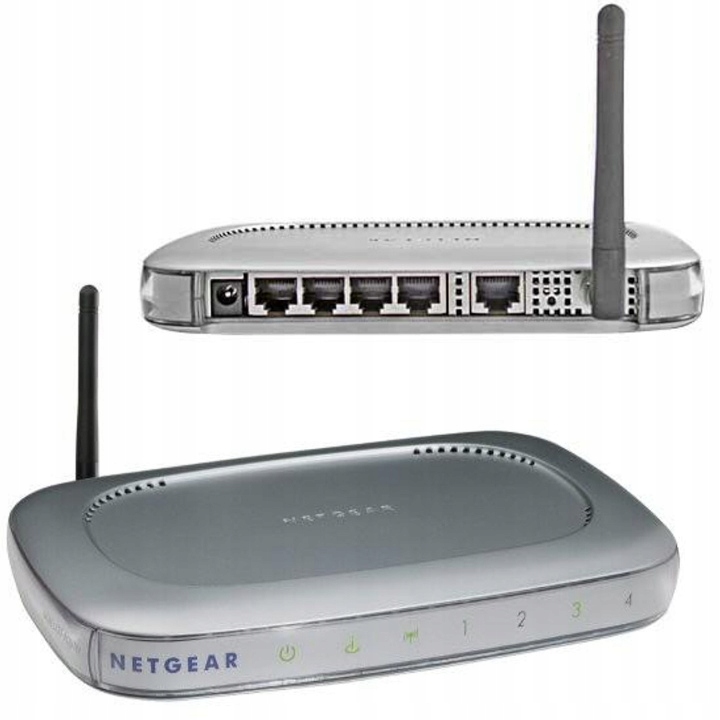 Router Netgear MR814 v2 802.11b WiFi 2.4GHz 4 Porty 100 Mbps