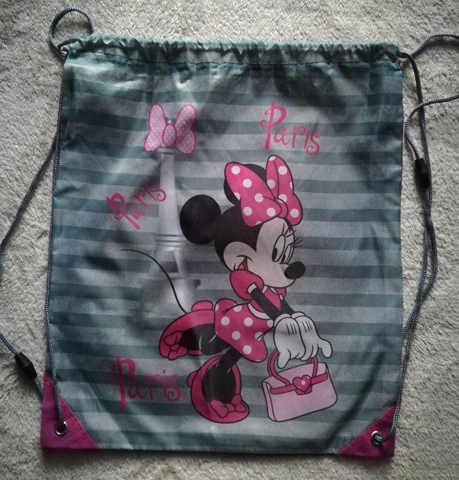 Worek na kapcie plecak Disney Minnie Mouse
