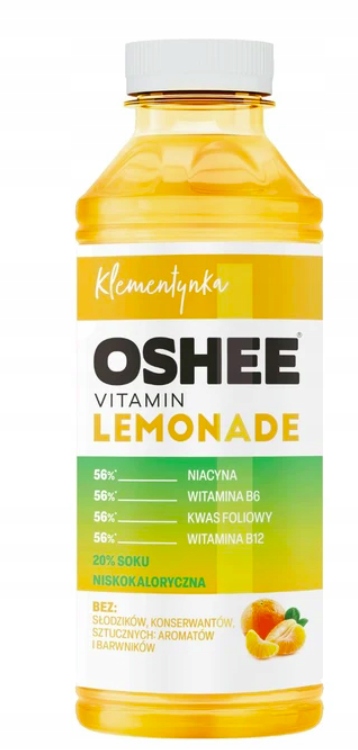 OSHEE WATER VITAMIN 555ML LEMONADE CLEMENTINE