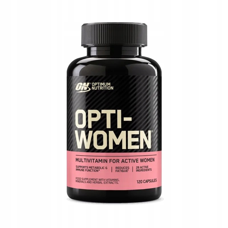 Optimum Nutrition Opti-Women Multiwitaminy dla Kobiet 60+60 kapsułek