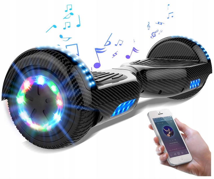 DESKOROLKA ELEKTRYCZNA HOVERBOARD BLUETOOTH 700W