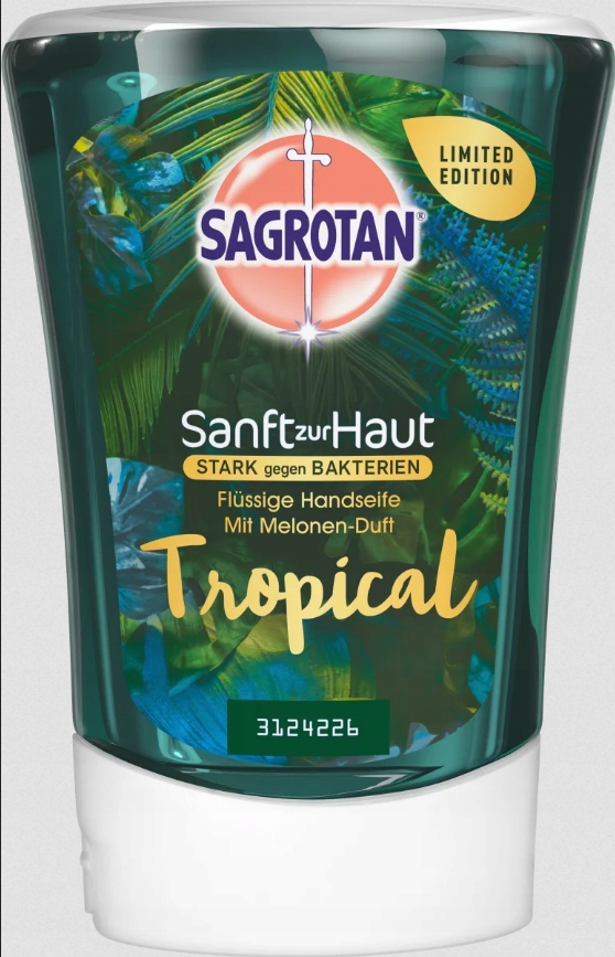 SAGROTAN TROPICAL MYDŁO WKŁAD 250ML DH416