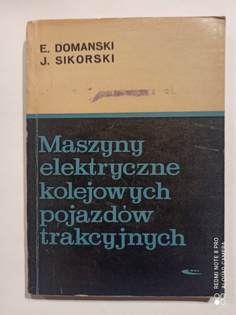 MASZYNY ELEKTRYCZNE KOLEJOWYCH POJAZDÓW TRAKCYJNYCH