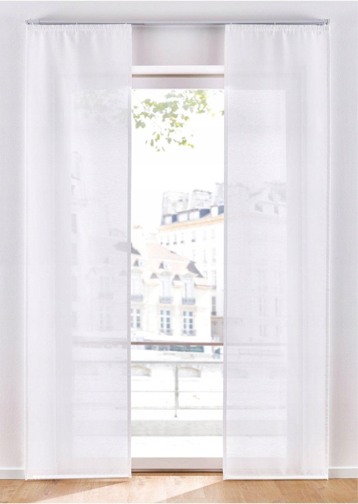 FIRANA PANELOWA W STRUKTURALNY WZÓR 1SZT. BIAŁA 1D1A15 Bonprix 57/245