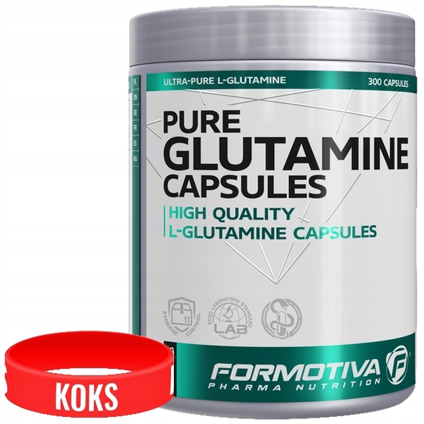 FORMOTIVA PURE Glutamine Capsules 300kap GLUTAMINA