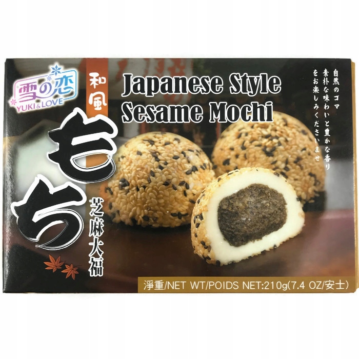 Mochi ciastka ryż sezam à la japońskie Sesame 210g