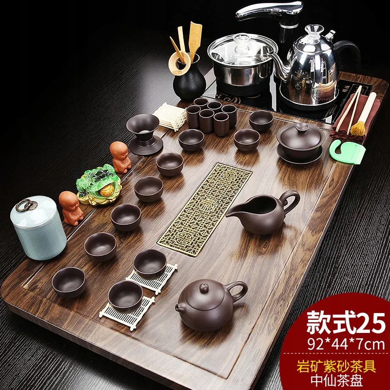 Chiński zestaw do herbaty czajniczek kompletna ceremonia luksusowa