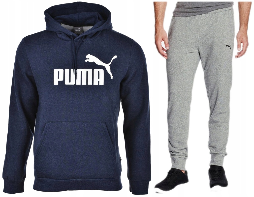 Dresy Kompletny PUMA Bluza Spodnie Męskie DRES XL