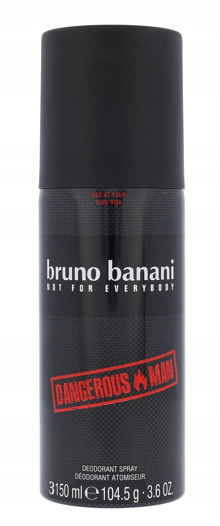 Bruno Banani Dangerous Man Dezodorant 150ml