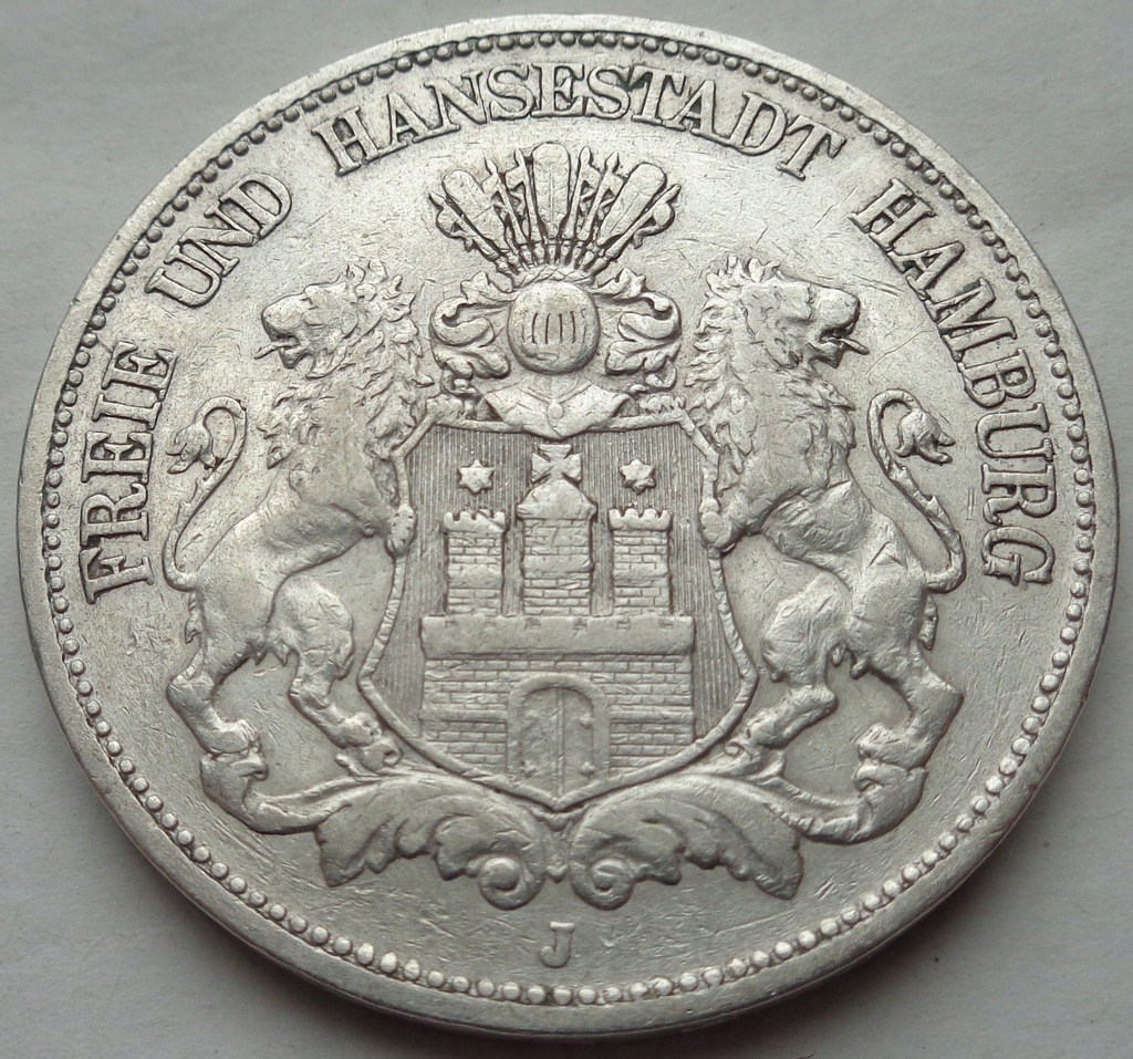 Купить Германия - 5 марок - 1891 J - ГАМБУРГ: отзывы, фото, характеристики в интерне-магазине Aredi.ru