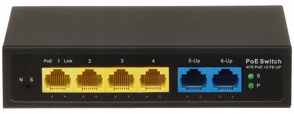 SWITCH POE GTX-A1-06-42-V2 4-PORTOWY