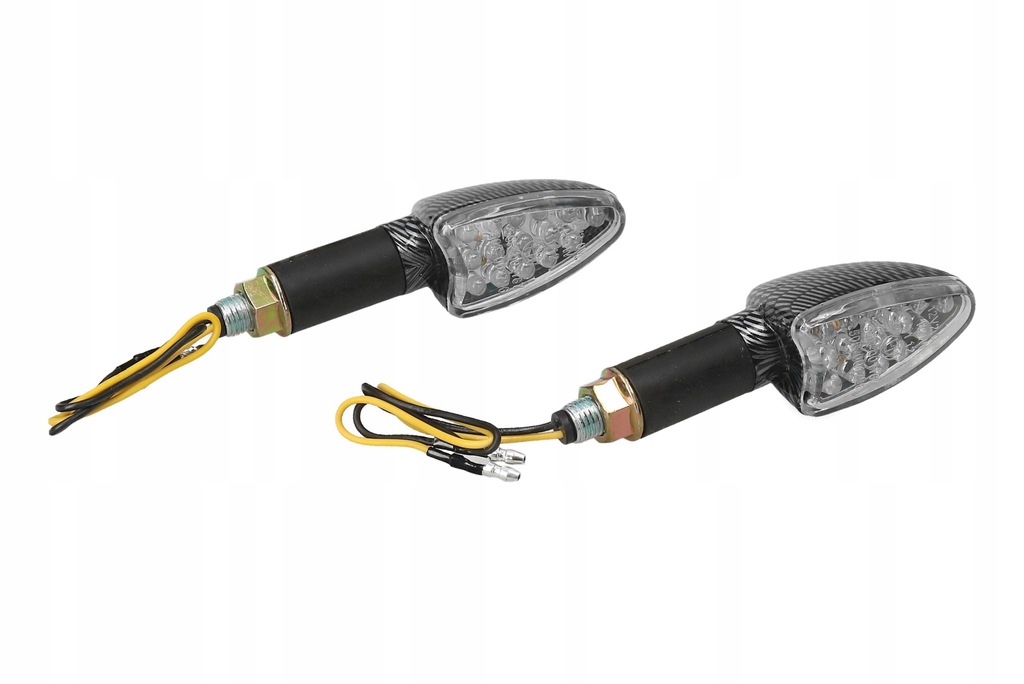 KIERUNKOWSKAZ LED CARBON STRZAŁKA 15 DIOD 2SZT