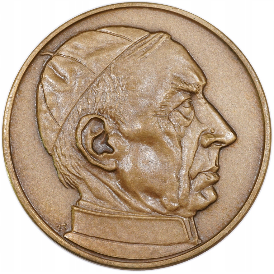 Medal Kardynał Stefan Wyszyński Budowa Pomnika Prymasa Tysiąclecia 1986