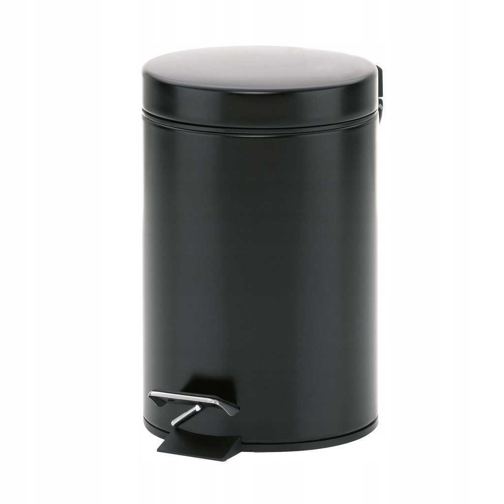 KOSZ NA ŚMIECI 3 L CZARNY MAT KELA MONACO