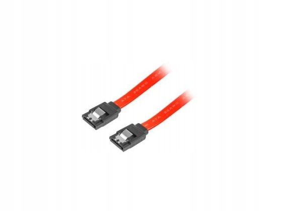 Kabel SATA Lanberg DATA III (6Gb/s) F/F 0,3m metal