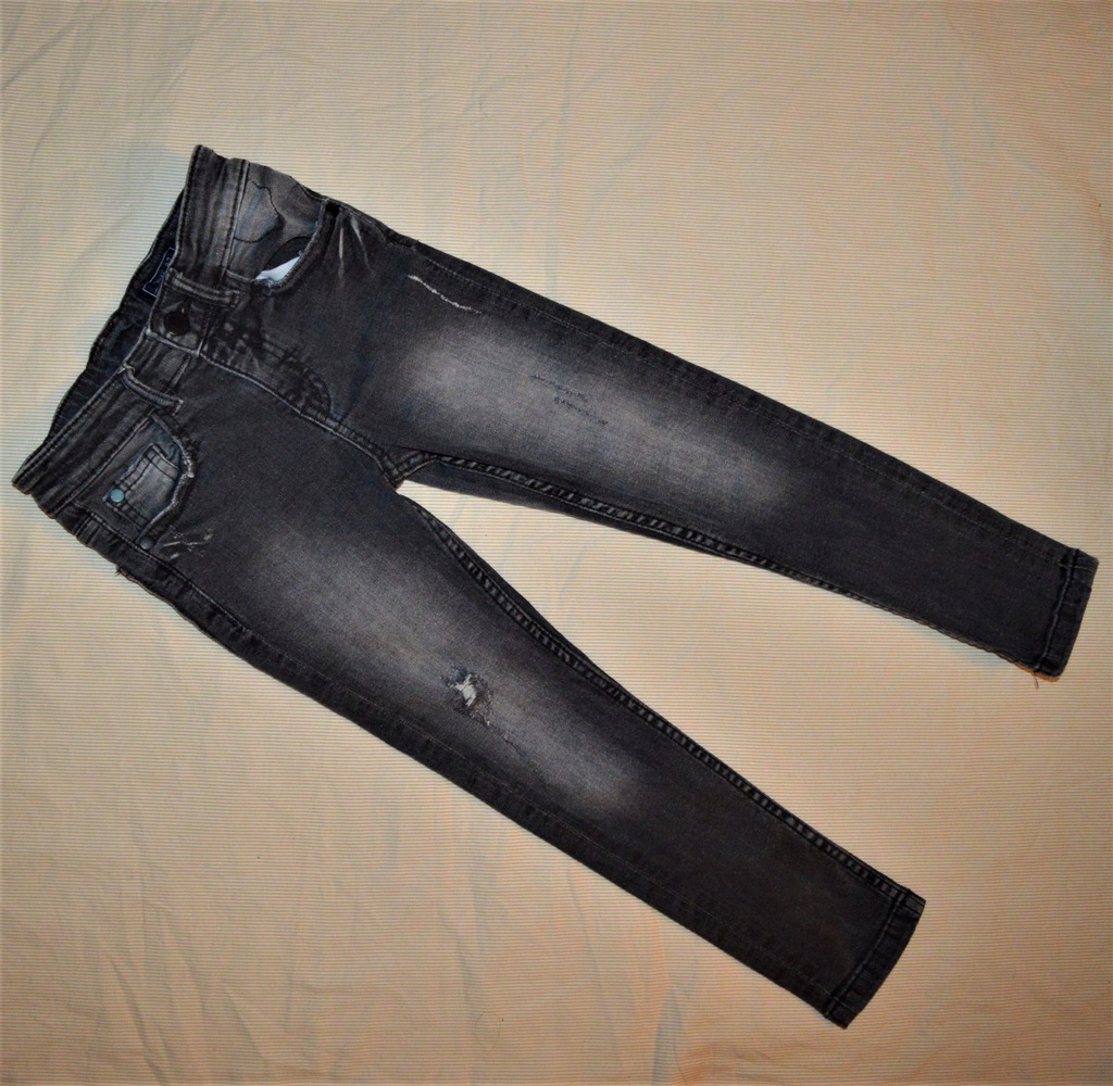 NEXT MIĘKKIE SPODNIE JEANS 5-6l 116