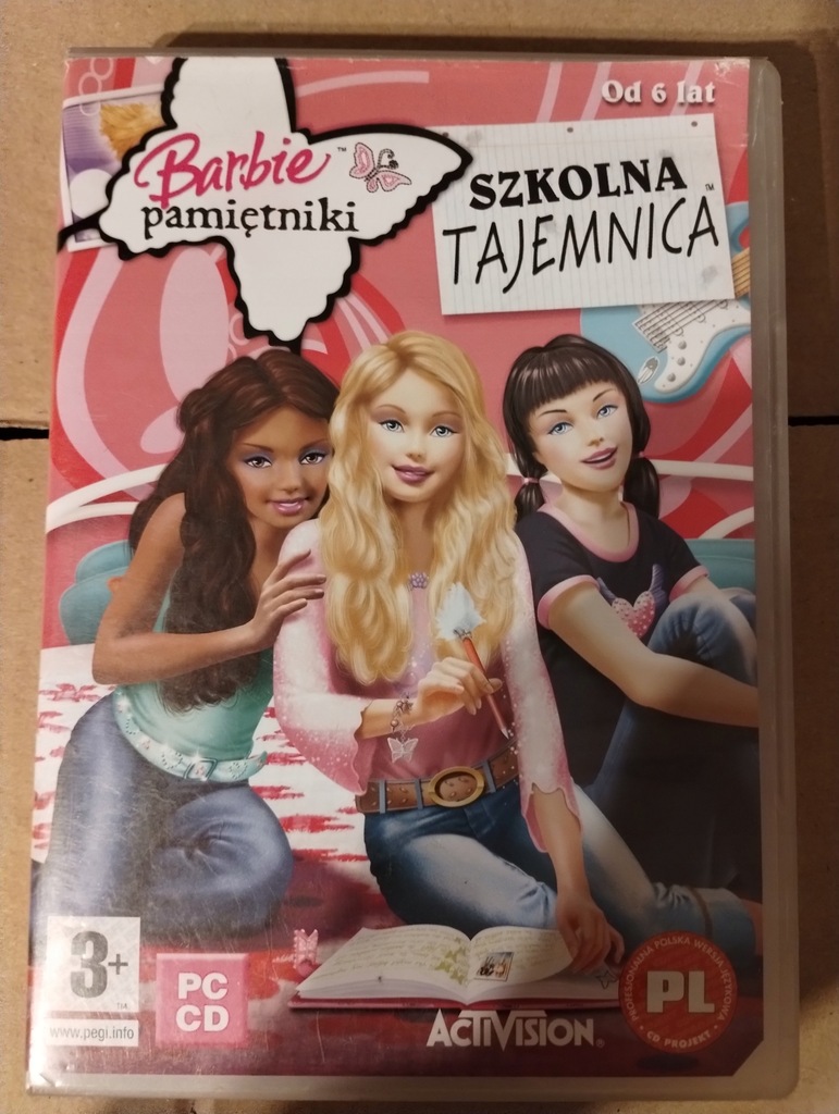 Barbie Pamiętniki Szkolna Tajemnica PC