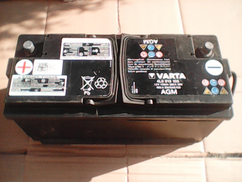 / AUDI Q7 / AKUMULATOR VARTA AGM 12V 13514380067 oficjalne archiwum