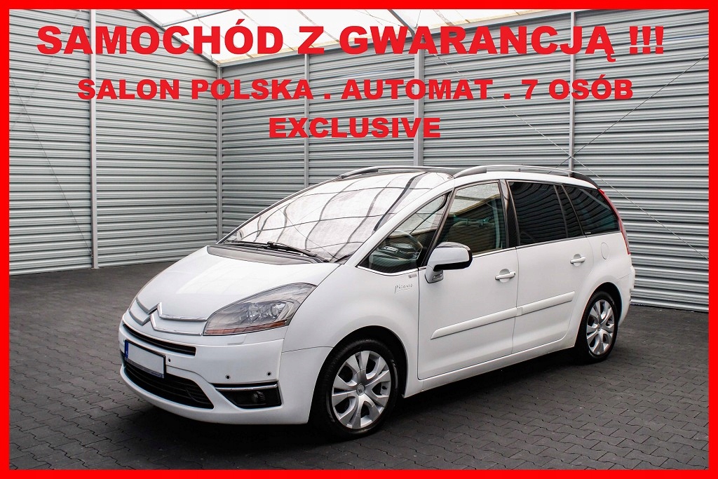 Citroen C4 Grand Picasso EXCLUSIVE + Automat 9640487787