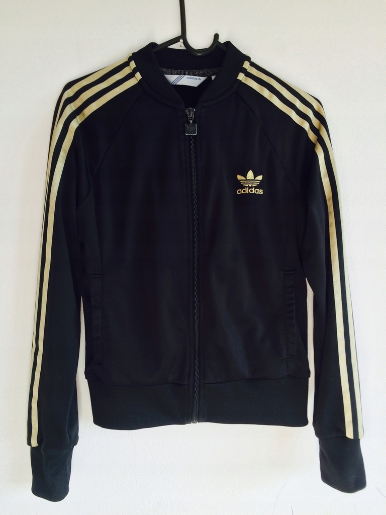 adidas bluza czarno złota adidas bluza czarno złota