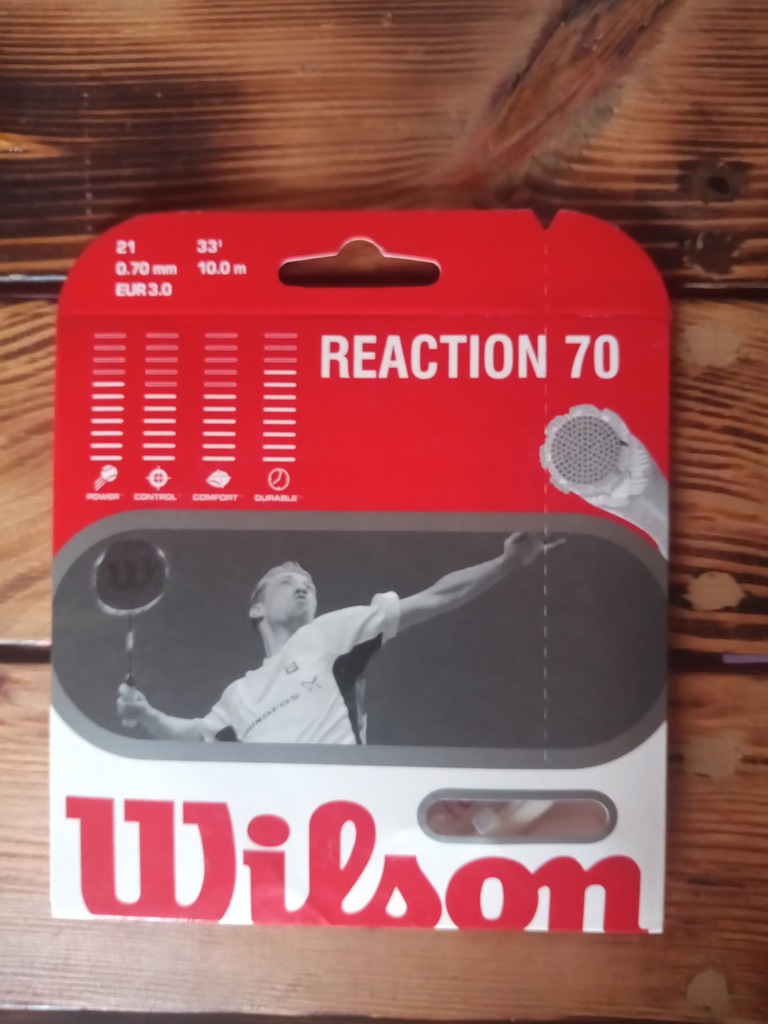 Naciąg Wilson Reaction 70, 21, 33', 0,70mm, 10m