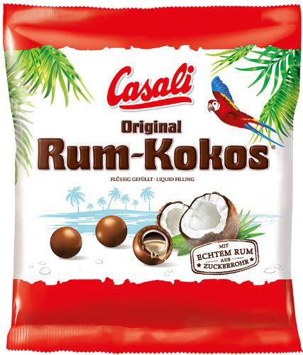 Draże Rum Kokos Casali 175g z Niemiec