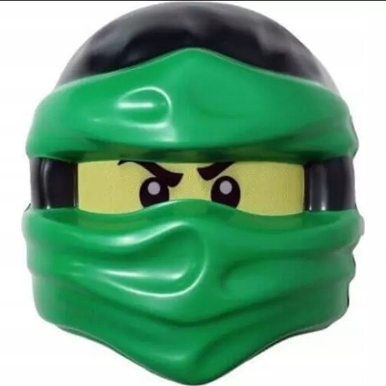 MASKA LLOYD LEGO NINJAGO ZIELONA