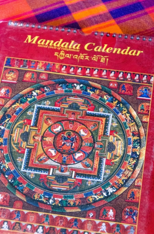 Kalendarz ścienny na rok 2019 - prosto z Nepalu