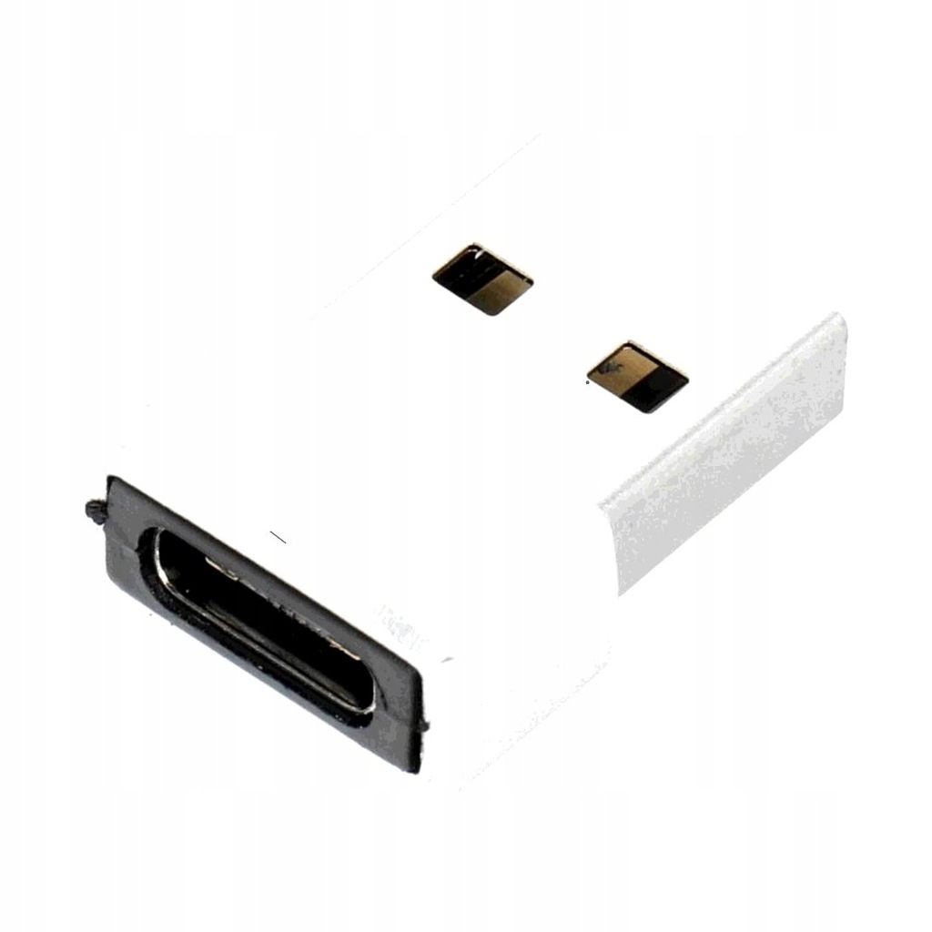 ADAPTER TYP C DO USB A SREBRNY