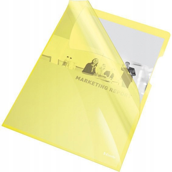 Ofertówki krystaliczne A4 150mic żółte (25szt) ESS