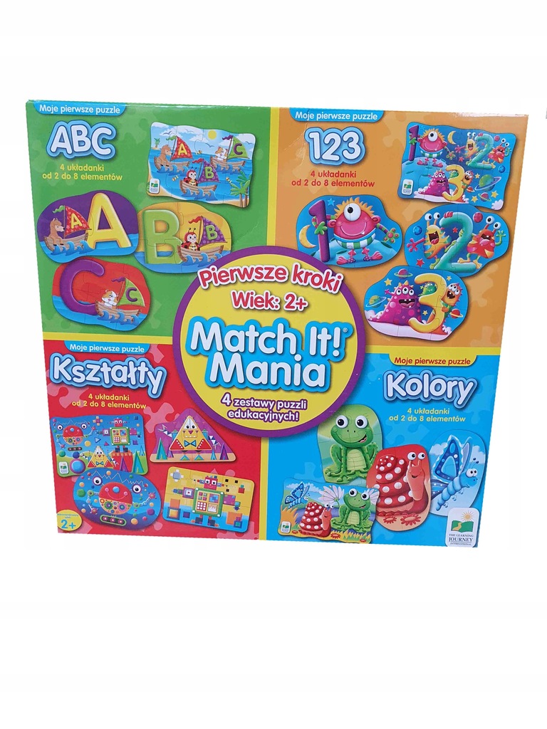 MATCH IT MANIA PIERWSZE KROKI 16 UKŁADANEK