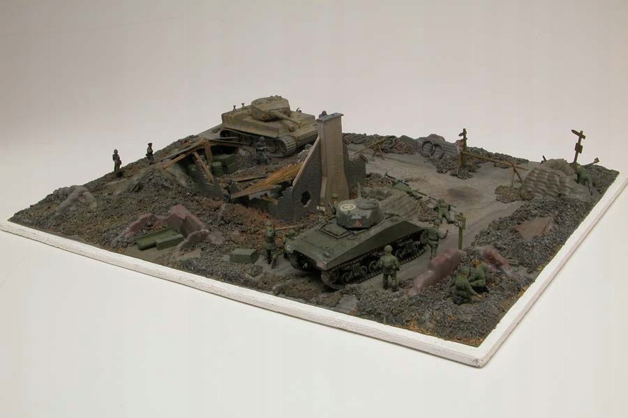 Купить Диорама Танки D-Day Battlefront краски клей Airfix: отзывы, фото, характеристики в интерне-магазине Aredi.ru