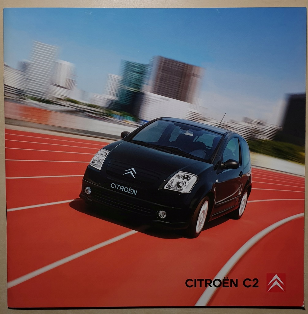 Prospekt Citroen C2 - 2003 r