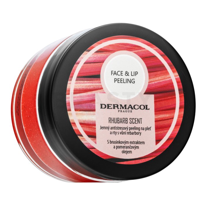 Dermacol Face & Lip Peeling Rhubarb Scent 50 ml