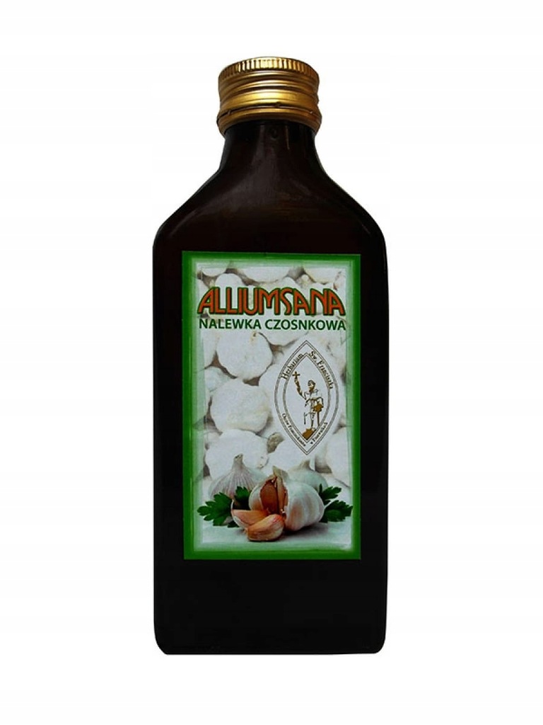 ALLIUMSANA FRANCISZKAŃSKA NALEWKA CZOSNKOWA ORYGINALNA OD ZAKONNIKÓW 200ml