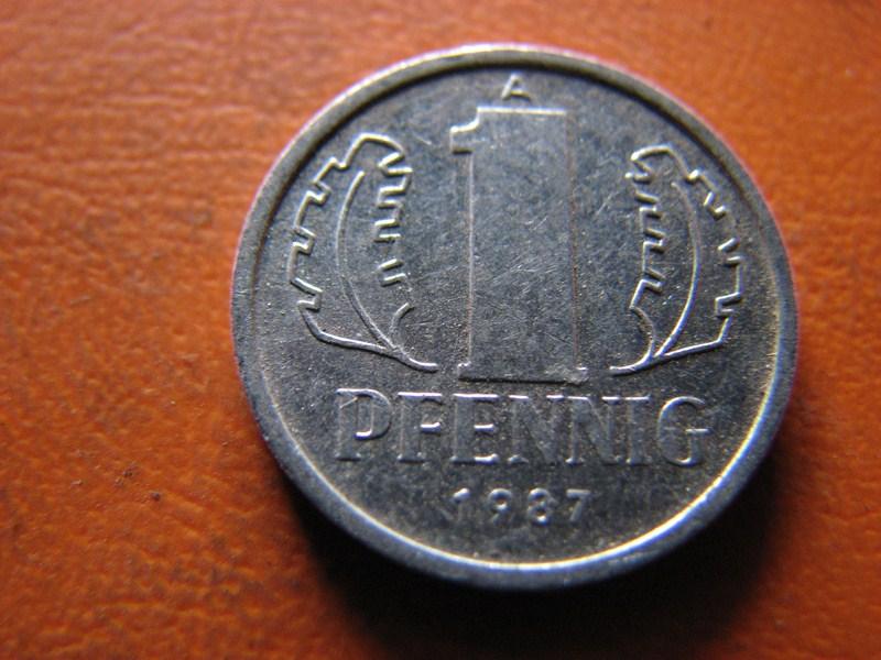 1 PFENNIG 1987  -wośp229