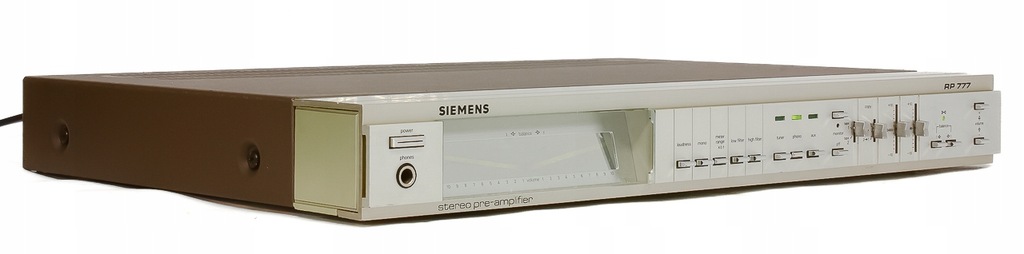 SIEMENS RP 777 SMUKŁY PRZEDWZMACNIACZ STEREO VINTAGE