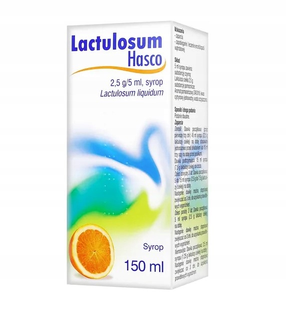 Lactulosum syrop 2,5g/5ml 150ml Hasco Zgaga