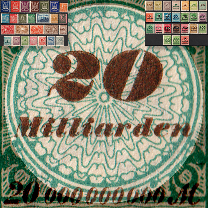 Купить Инфляция в Германии 50 разных марок. Чистый** 1922-23: отзывы, фото, характеристики в интерне-магазине Aredi.ru