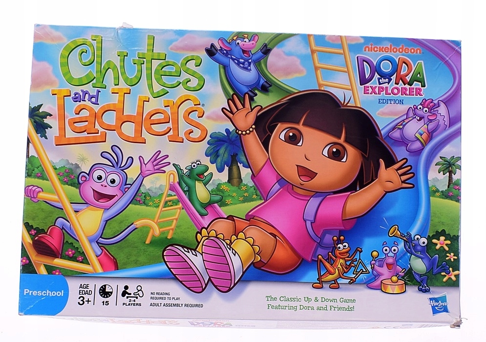 5107-3 ..HASBRO DORA CHUTES AND LADDERS... d#k GRA