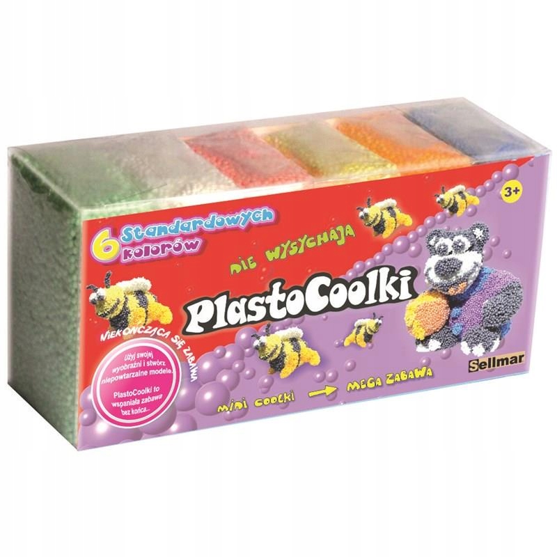 Piankolina PlastoCoolki standard 6 szt masa