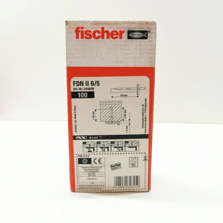 KOTWY STALOWE FISCHER FISHER FDN II 6/5