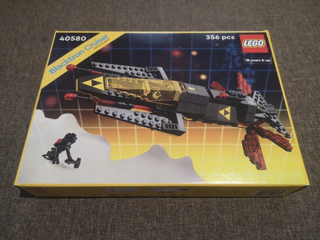 LEGO Space Police 40580 Krążownik Blacktron