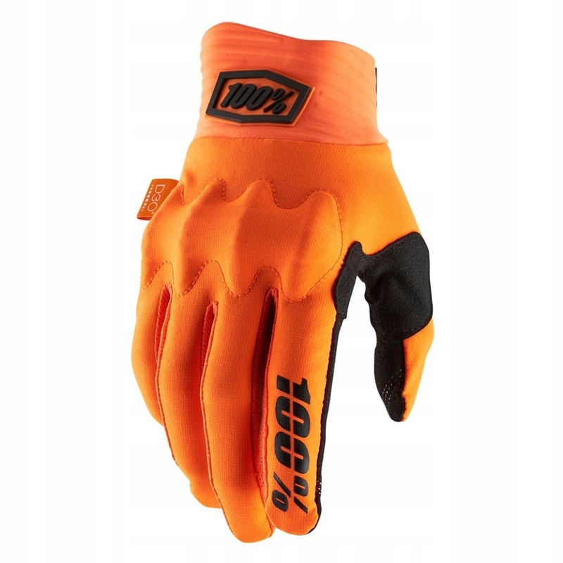 Rękawiczki 100% COGNITO Glove fluo orange black
