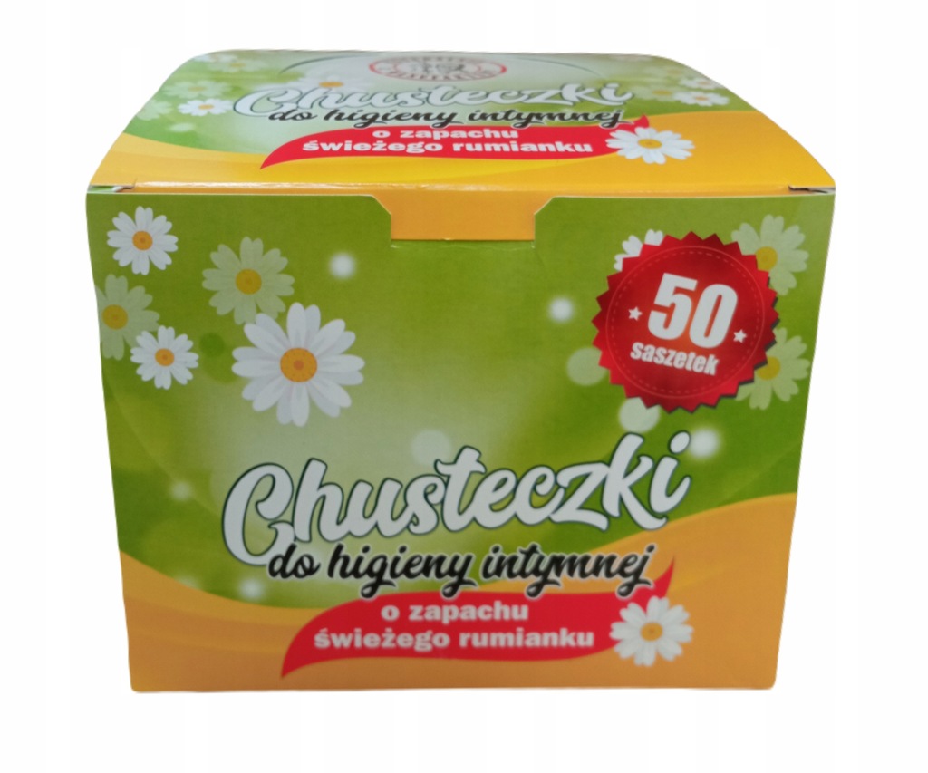 Chusteczki do higieny intymnej - 50 szt.