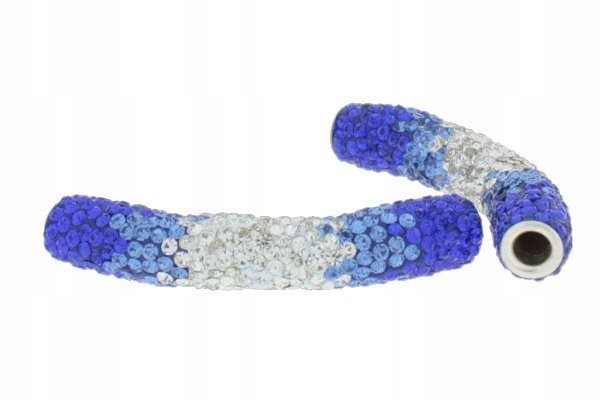 Element rurka do bransolet biało-granatowa NOWOŚĆ