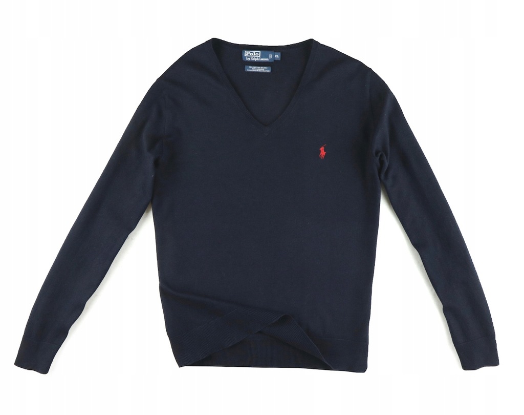 POLO RALPH LAUREN sweter kaszmir rozm: XL