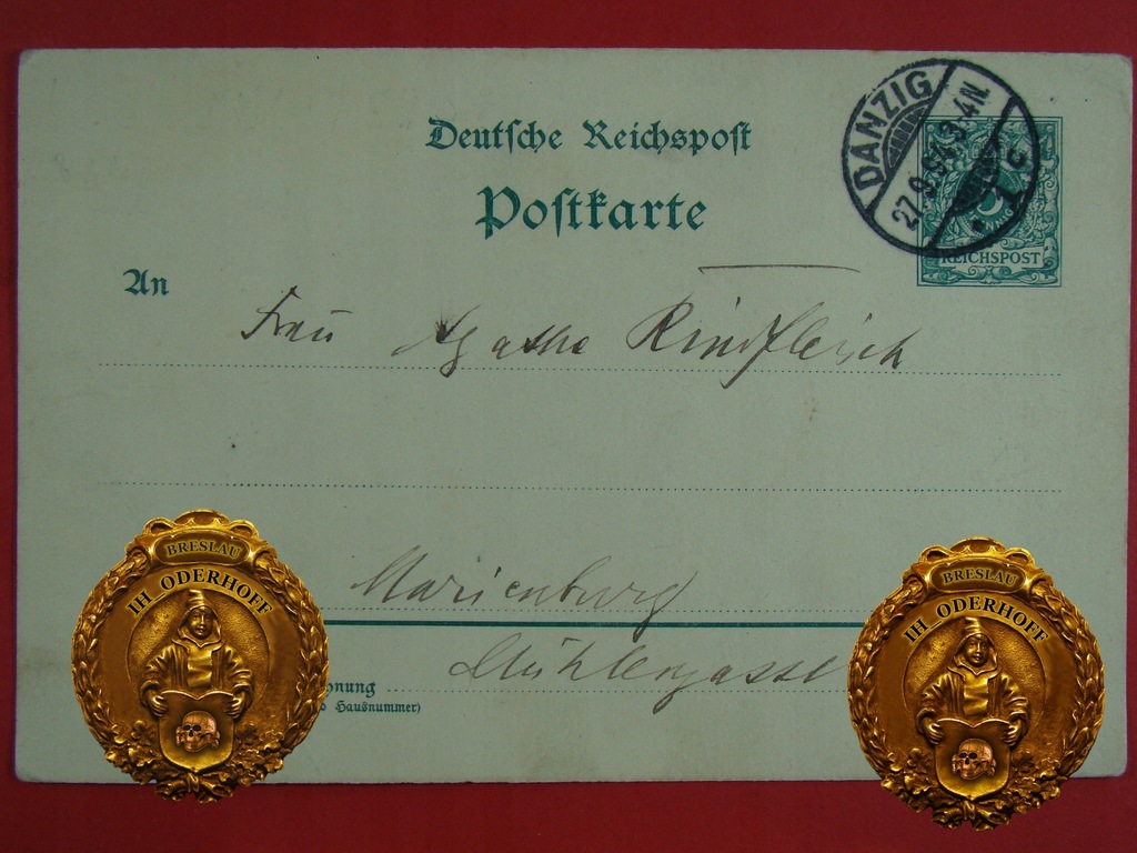 1894 Danzig,Lux Express N952