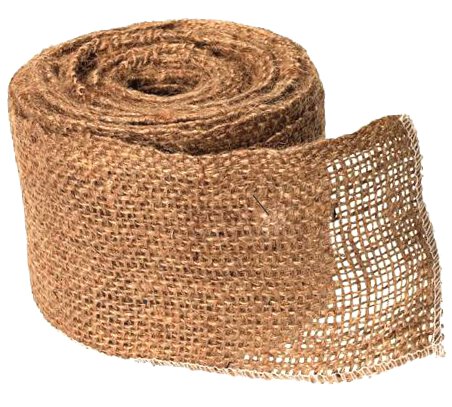 Taśma jutowa do podwiązania roślin drzew 6cm x 20m
